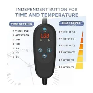 Almohadilla de calefacción para mascotas ajuste de_3