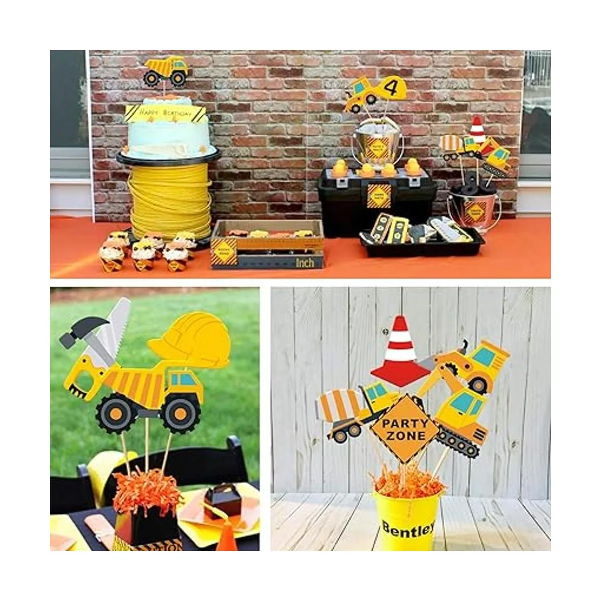 Faisichocalato 16 piezas de centro de mesa para fiesta de_2