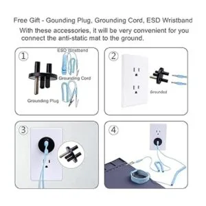 Alfombrilla antiestática ESD segura para electrónica_4