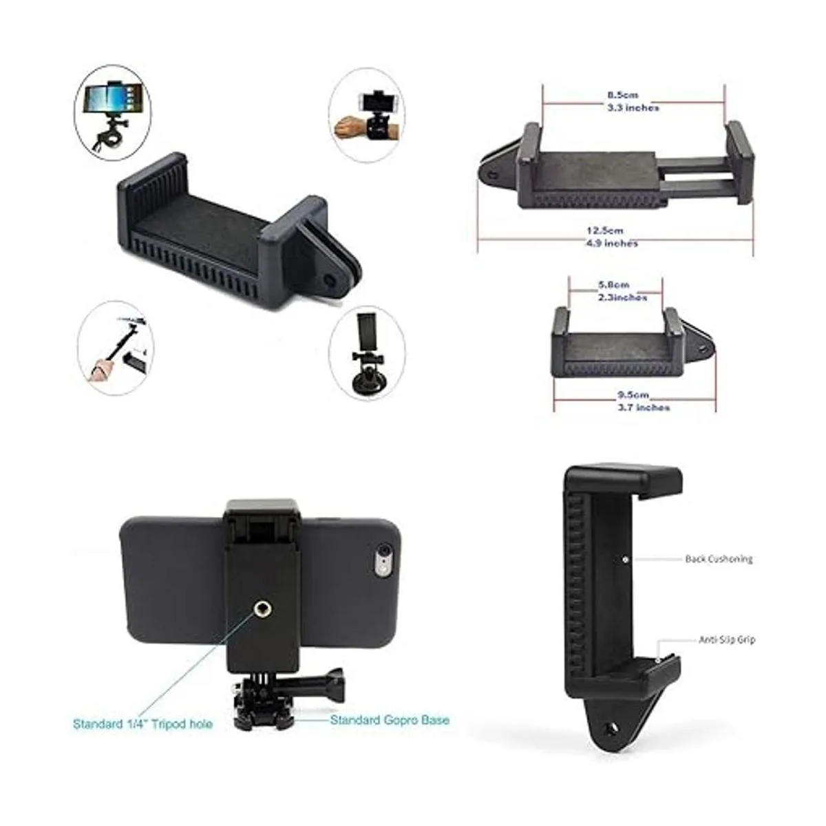 Soporte de pared 2 en 1 soporte de cámara superior para_6