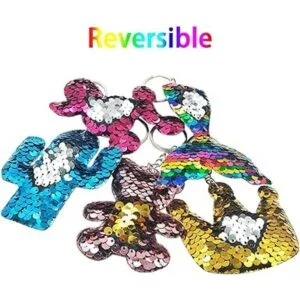 20 llaveros de lentejuelas abatibles recuerdos de fiesta_4