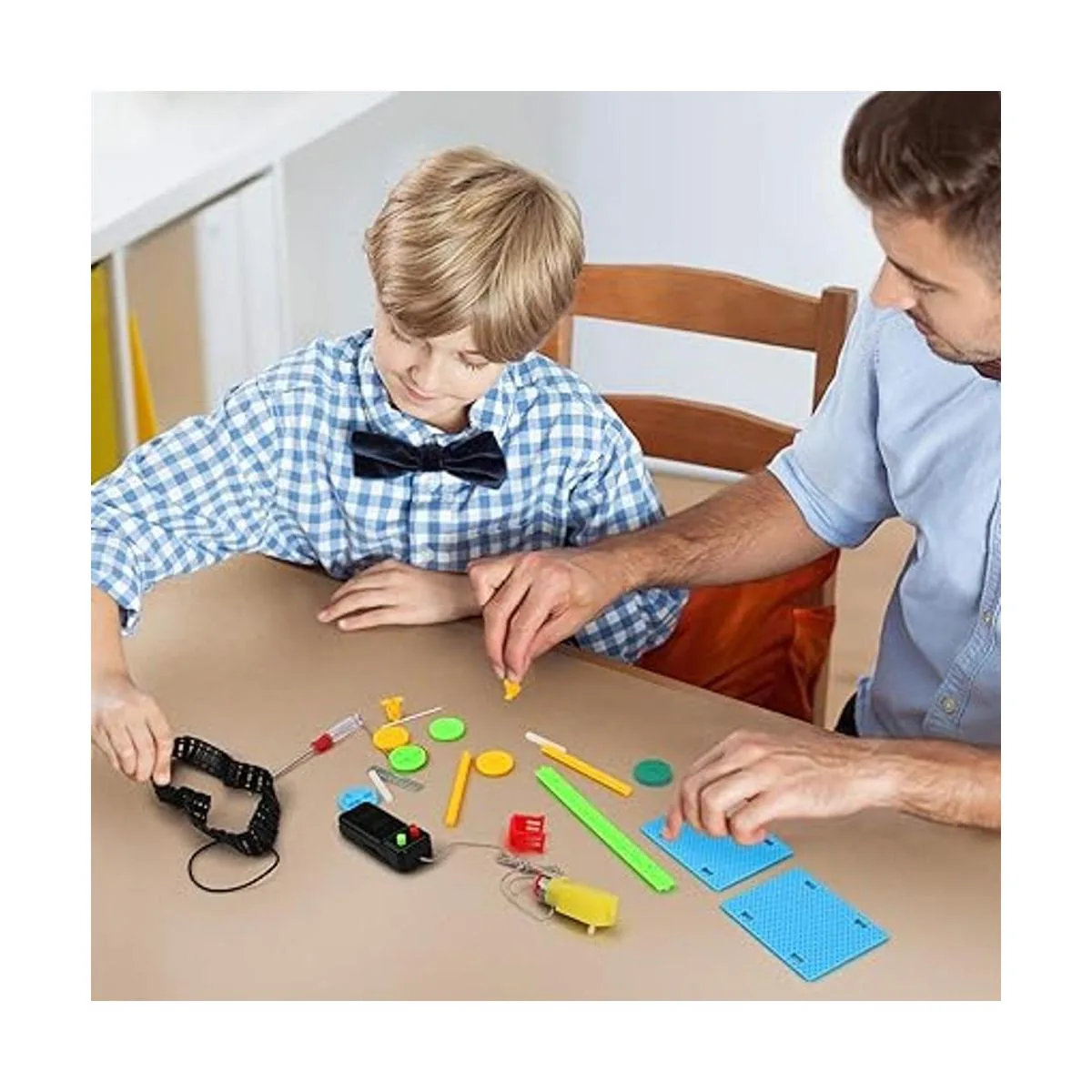 Kit de 5 juegos STEM kit robótico de montaje electrónico