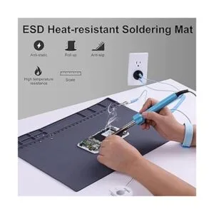 Alfombrilla antiestática ESD segura para electrónica_5