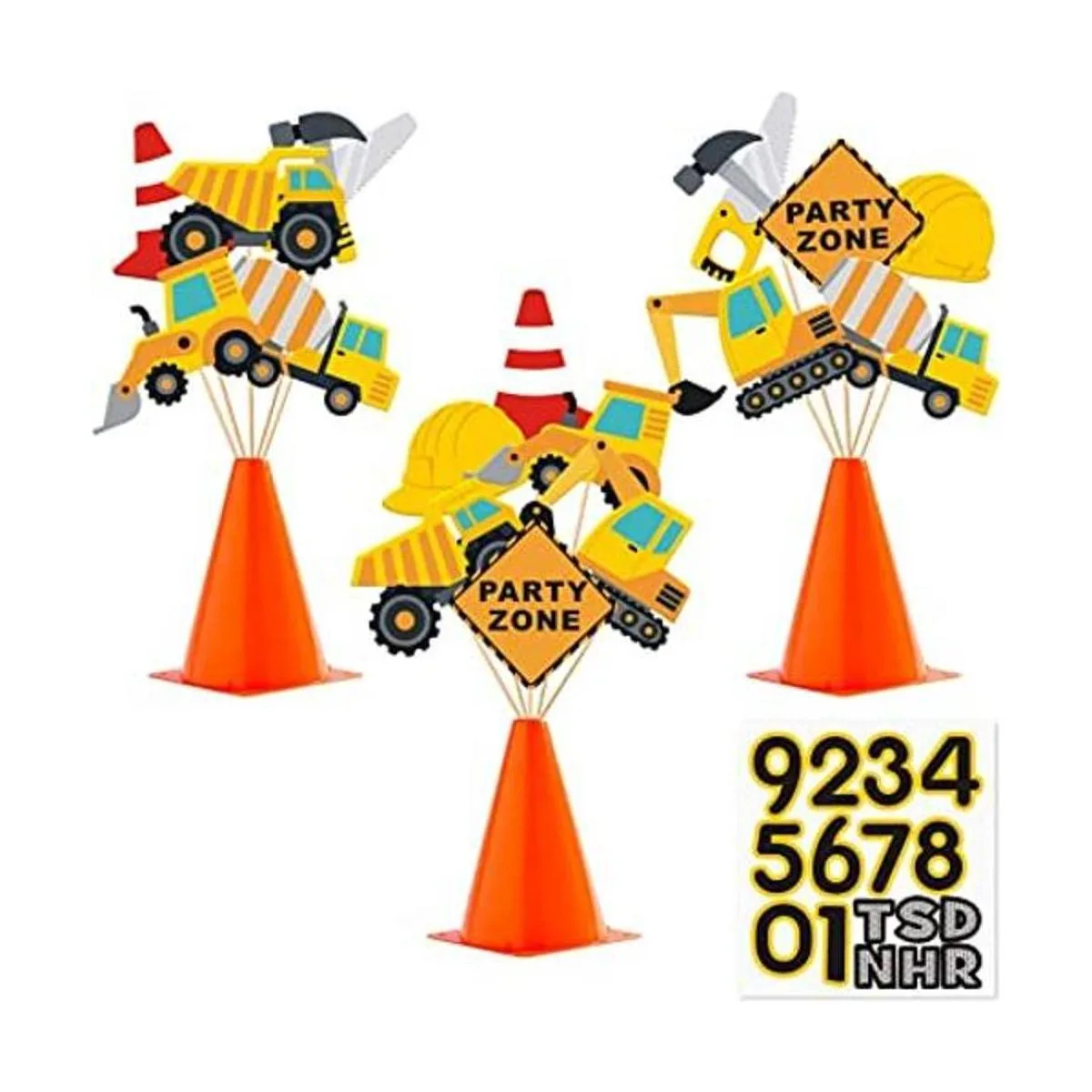 Faisichocalato 16 piezas de centro de mesa para fiesta de_1