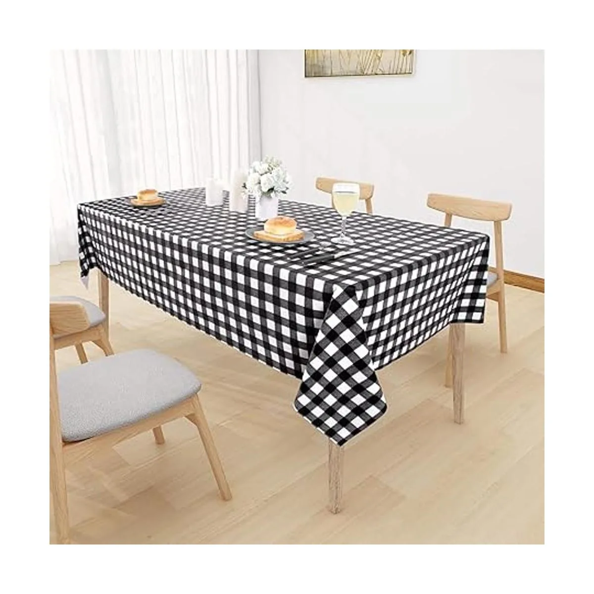 Sancua Mantel rectangular PVC 100impermeable diseño a