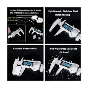 Kynup Calibrador digital herramienta de medición de 6_2