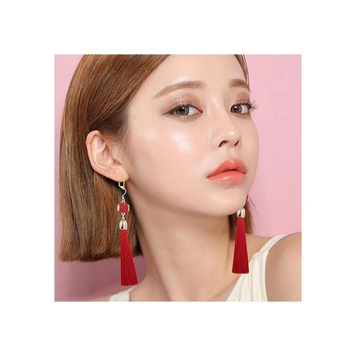 100 ganchos para pendientes diseño francés color dorado