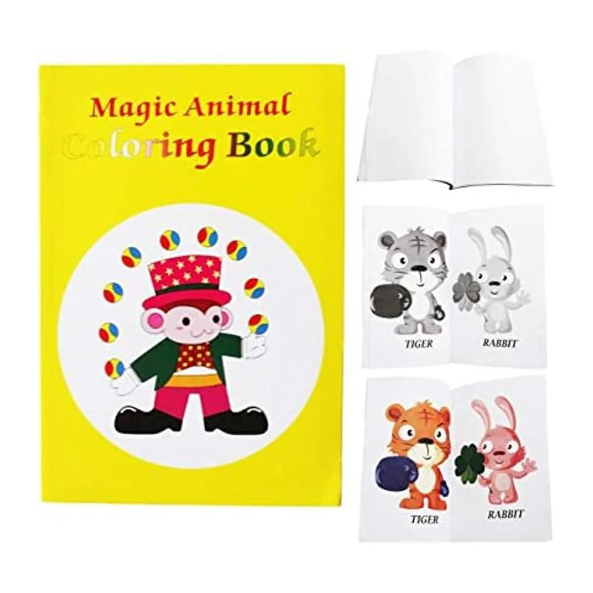 Mipartebo Magic Coloring Book Fun Magic Trick for Kids 3_1
