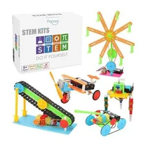 Kit de 5 juegos STEM kit robótico de montaje electrónico