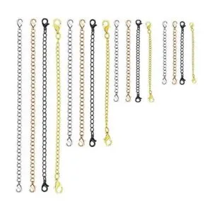 Paquete de 16 extensores de cadena Qtopun cadena de