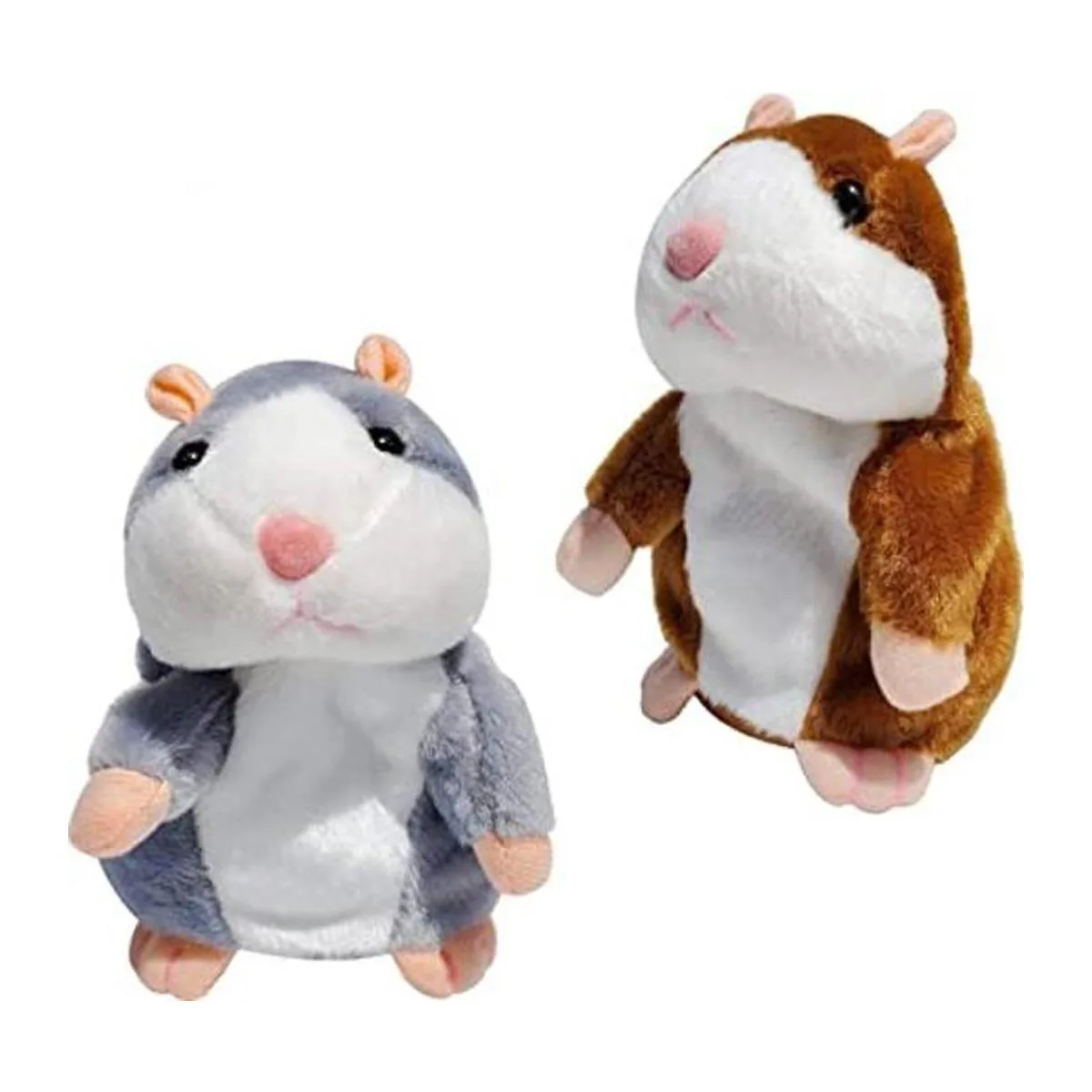 Tockrop Juego de 2 ratones de hámster para hablar_1
