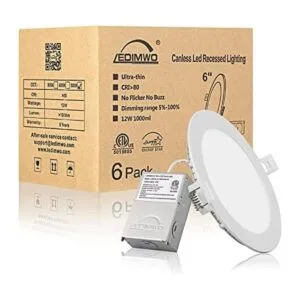 Ledimwo Iluminación empotrable regulable de 12 W 5000 K_1