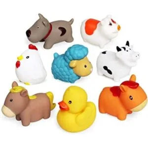 Juguetes de baño flotantes para la granja de baño 8_1