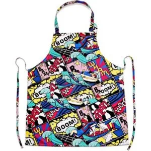 Delantales de chef para hombre 31.9 in x 26.8 in con_1