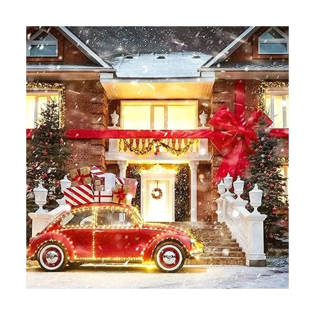 JMEXSUSS Paquete de 2 200 luces LED de hadas funcionan con_4