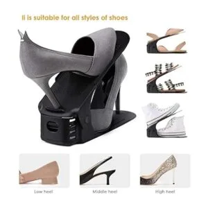 Soerreo Caja de almacenamiento ajustable con ranura para