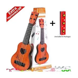 Juguete musical de guitarra para niños ukelele clásico_2