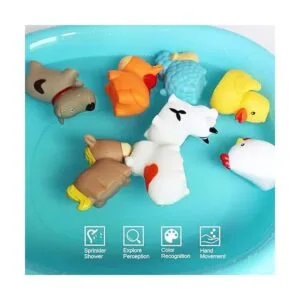Juguetes de baño flotantes para la granja de baño 8_4