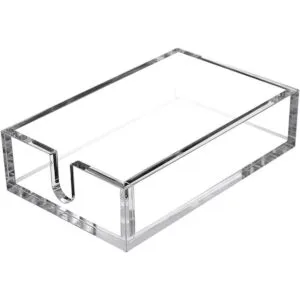 CY Craft Servilletero de acrílico para invitados para_5