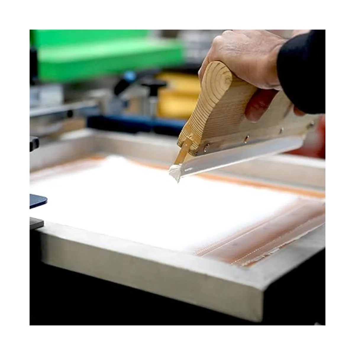 Ecotex Tinta de serigrafía a base de agua blanca nieve 8