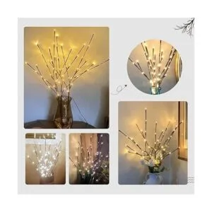 PEIDUO Luces LED iluminadas de 30 pulgadas 3 unidades de_6