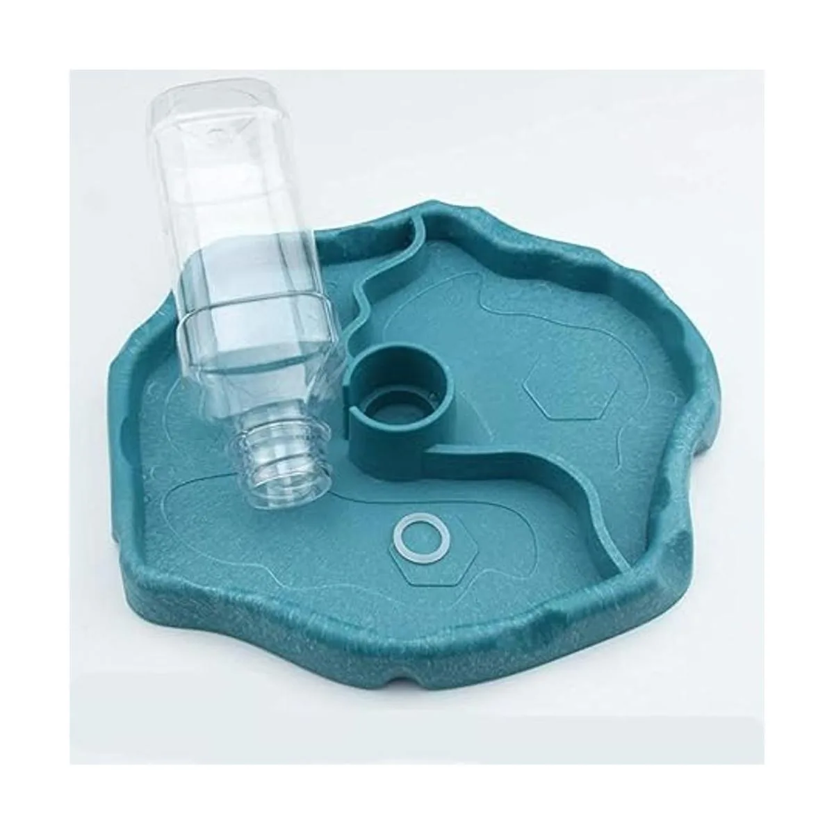 Tfwadmx Botella de agua para reptiles alimentadores