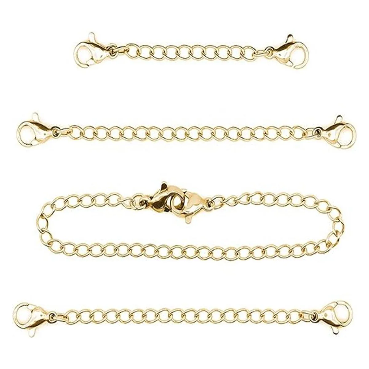 Paquete de 16 extensores de cadena Qtopun cadena de