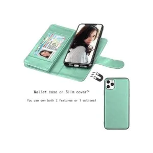 Njjex Funda tipo cartera para iPhone 11 Pro de 58 9_4