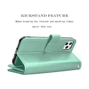 Njjex Funda tipo cartera para iPhone 11 Pro de 58 9_5