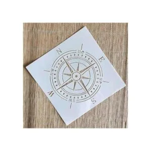 OBUY Plantilla de brújula para pintar sobre madera_5