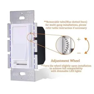 Cloudy Bay Interruptores de luz eléctrica con regulador_2