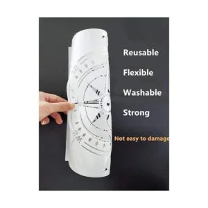 OBUY Plantilla de brújula para pintar sobre madera_6