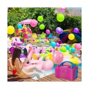 Bomba de globos inflador de aire eléctrico aprobado por_5