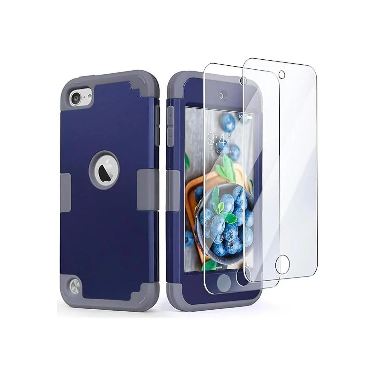 IDweel Funda para iPod Touch Armor con 2 protectores de_1