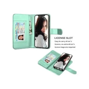 Njjex Funda tipo cartera para iPhone 11 Pro de 58 9_3