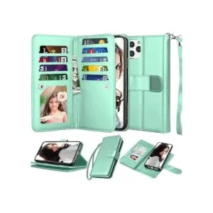 Njjex Funda tipo cartera para iPhone 11 Pro de 58 9_1