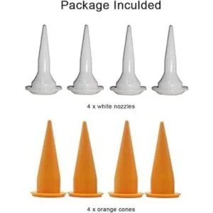 BELAROKO Pistola de calafateo de salchichas manual de 20_6