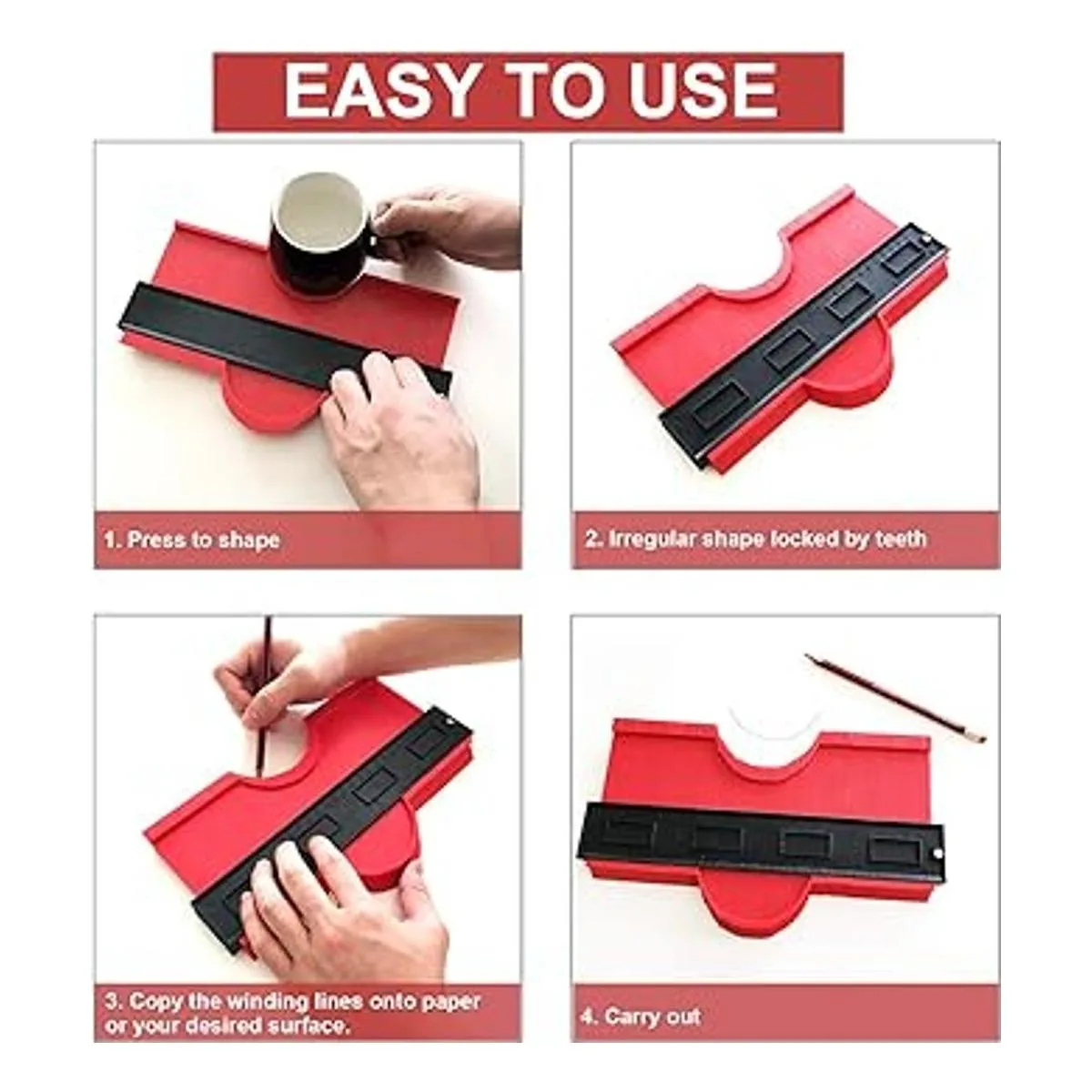 Relitec Duplicadores de medidor de contorno de forma