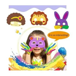 Máscaras de animales para niños máscara de pintura en_2