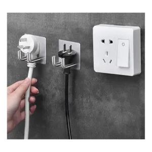 CACASO Ganchos adhesivos de acero inoxidable para