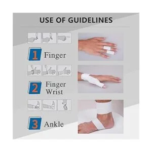 Self Adherent Cohesive Wrap Bandages 12 Count 4 x 5_5