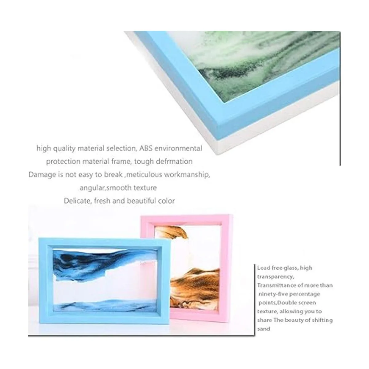 LYPGONE Arte de arena en movimiento imagen dinámica de_5