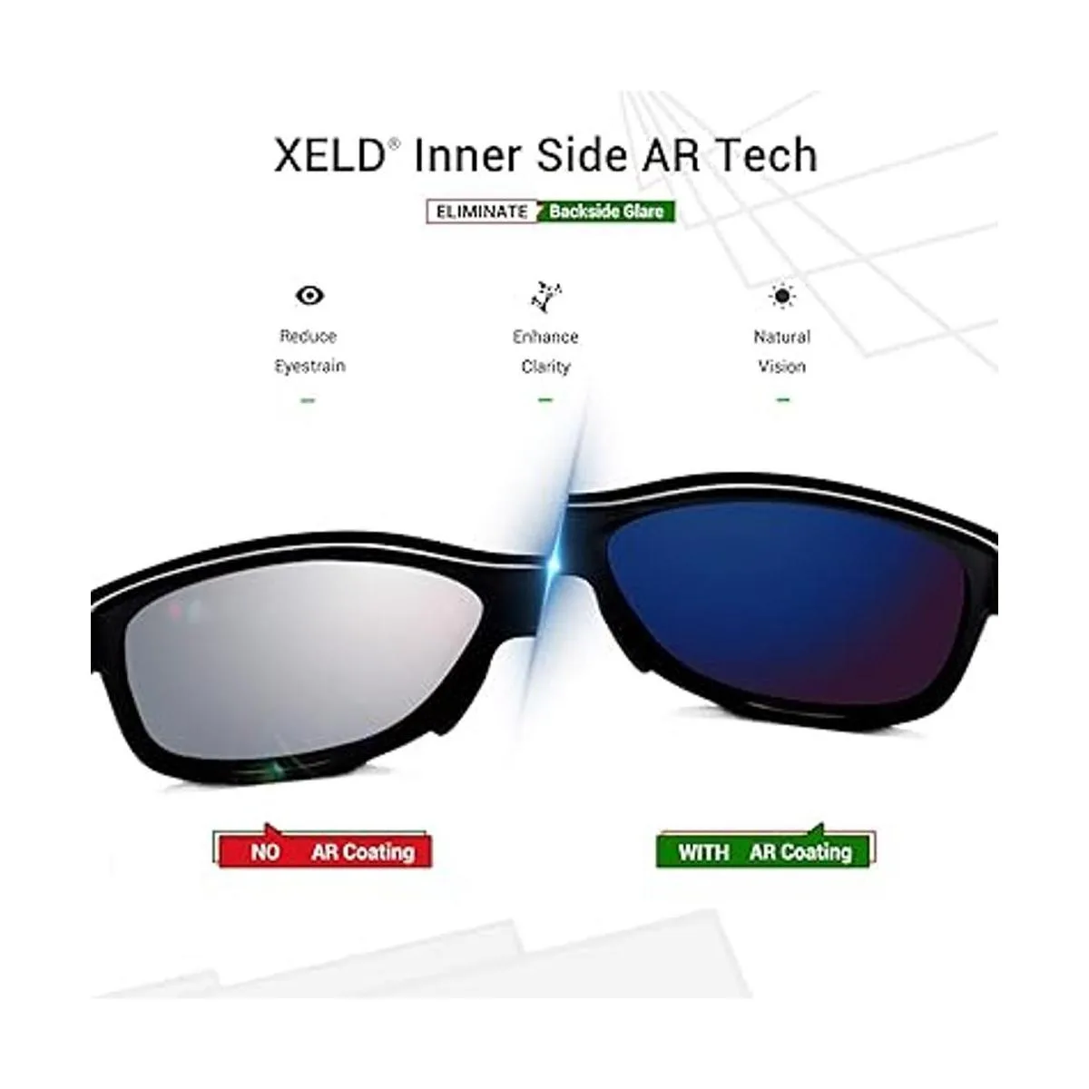 Mryok Lentes de Repuesto para Oakley Half Jacket 2.0_5