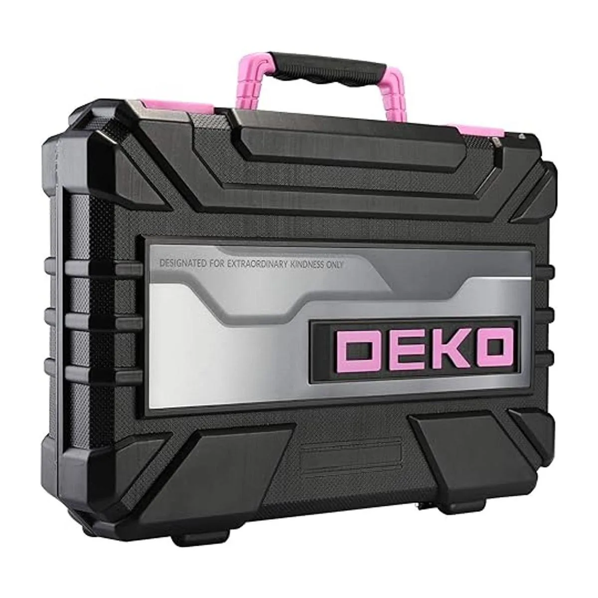 DEKOPRO Juego de herramientas rosa de 98 piezas kit de_5