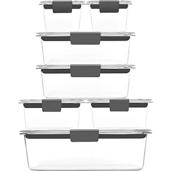 Rubbermaid Brilliance Tapas de plástico para_2