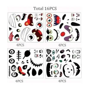 Crea tus propias calcomanías de JackOLantern Decoración