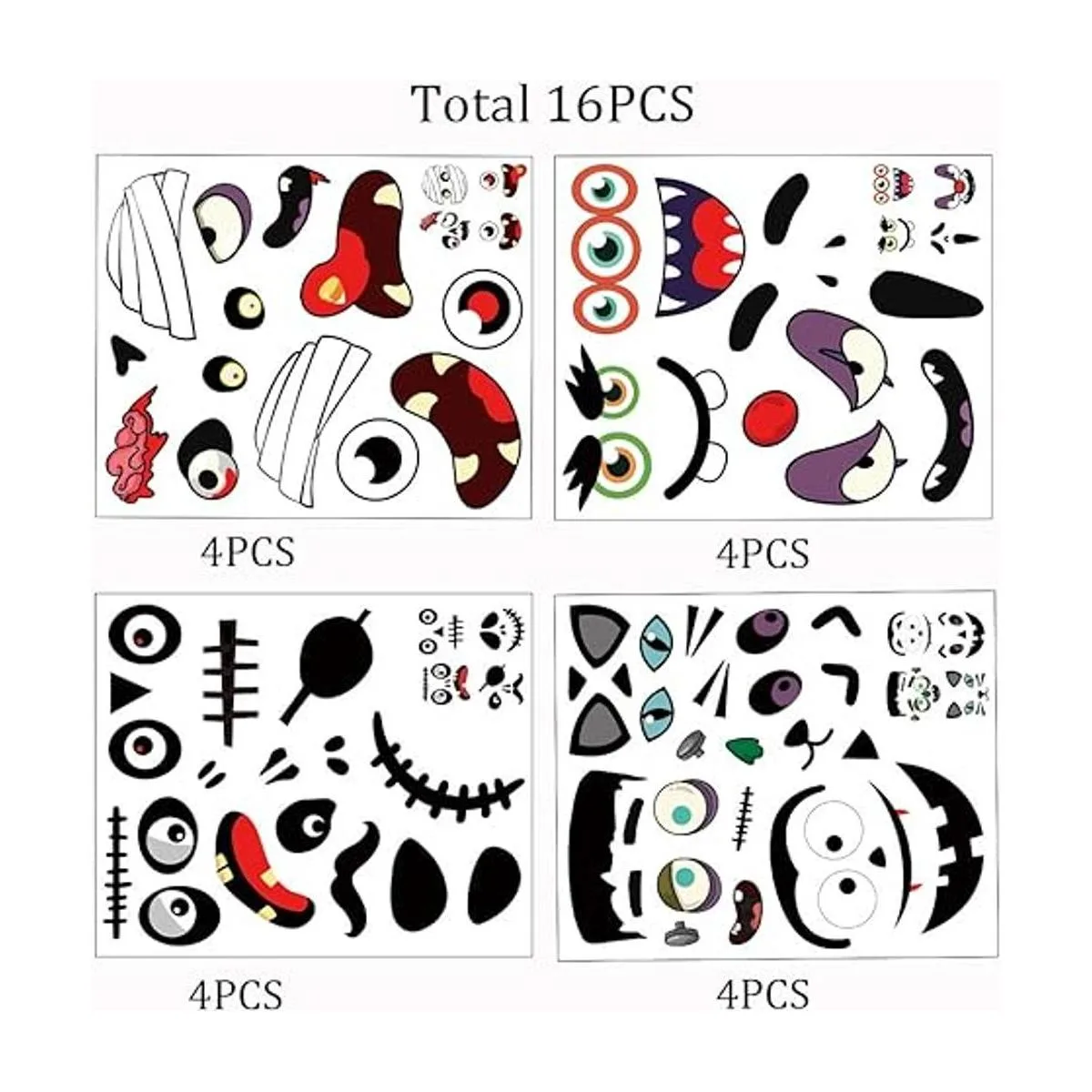 Crea tus propias calcomanías de JackOLantern Decoración