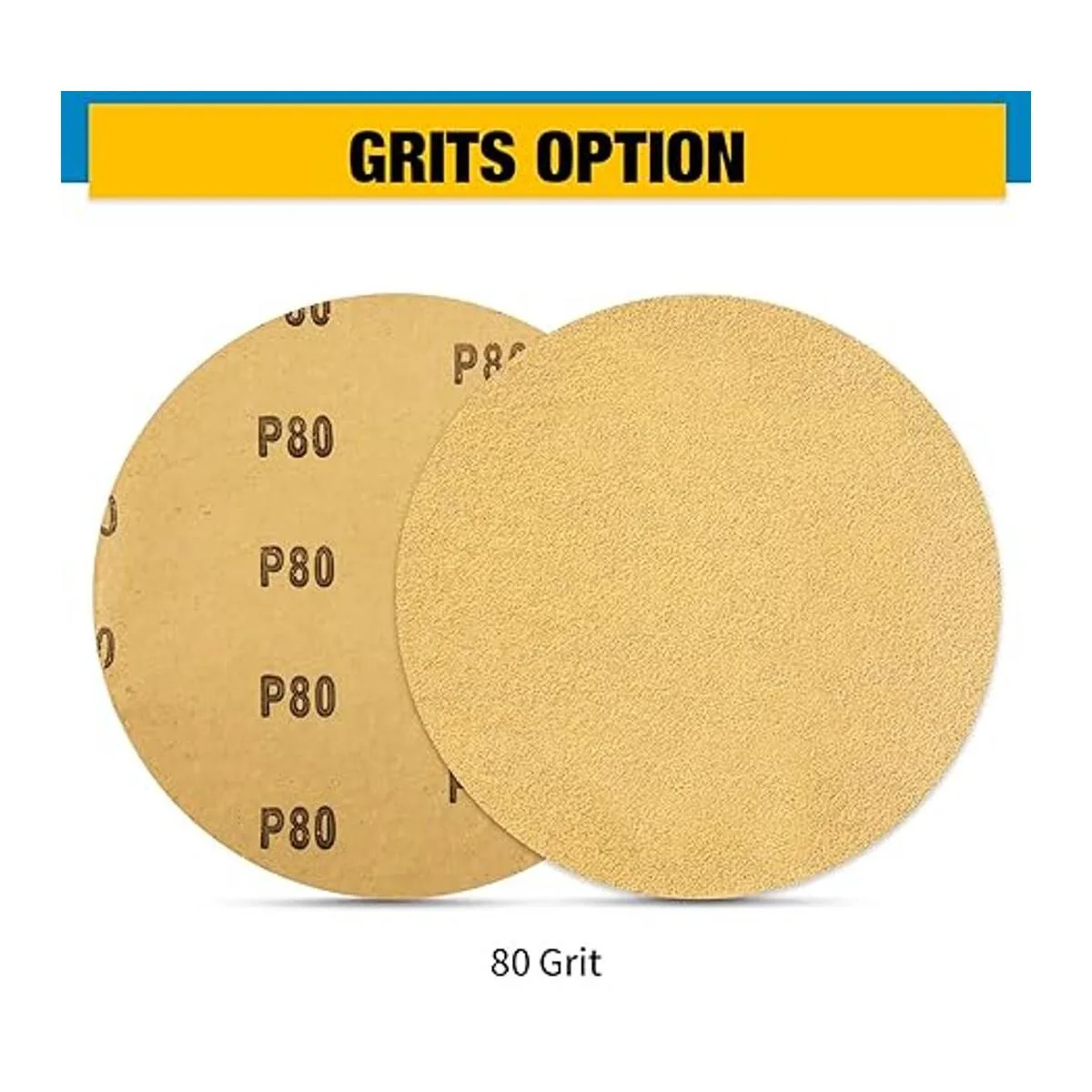 S SATC 100 discos de lijado PSA papel de lija adhesivo de_5