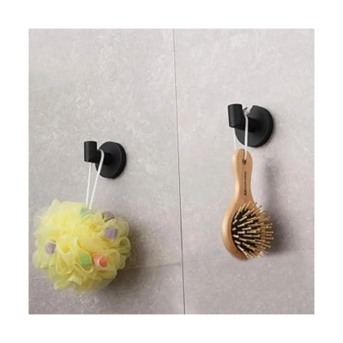 GERZ Gancho de baño SUS 304 de acero inoxidable mate_3