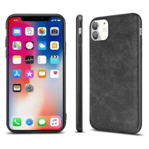 Salawat Funda para iPhone 11 piel sintética diseño_4